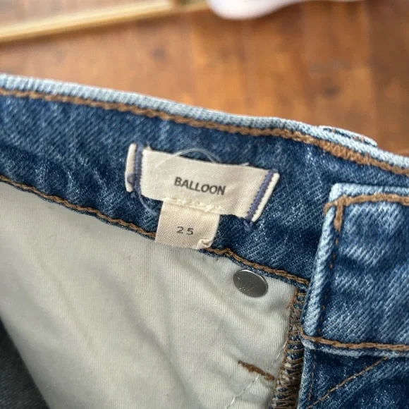 Madewell Balloon Jeans 25 - Picture 7 of 7